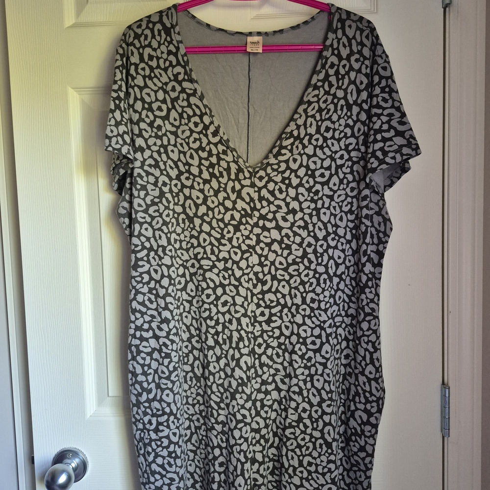 Smash + Tess Leopard Shorty Romper